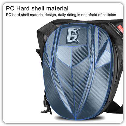 Brand New Motorcycle Drop Leg Bag Outdoor Casual PC Hard Shell Waist Bag Waterproof Motorbike Hip Bum Pack Bags