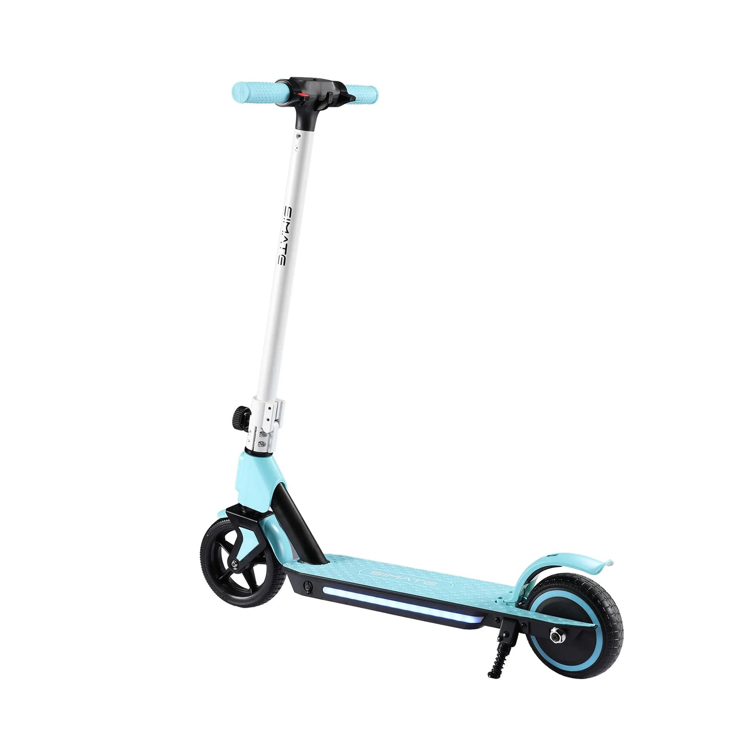 Simate S2 LED Anzeige Kinderroller Bunte Lichter Elektro-Kinderfahrzeug Metal Blue/Pink/Black Farben Fr Kinder Im Alter Von