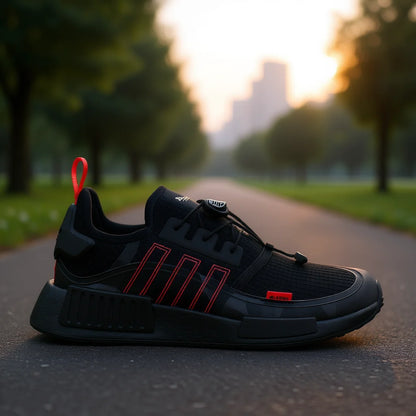 For for R1 TR Men's Running Shoes Black Red Mesh Upper Rubber Outsole EVA Midsole Spring Casual Wear Vietnam Made Unisex