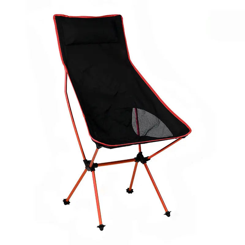 JW-040U Outdoor Foldable Camping Fishing Chairs Portable Lightweight Aluminum Alloy Moon Chair