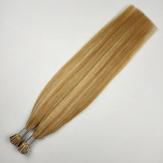 Top Quality I Tip 20 22 24 26 28 Inches Raw Keratin Double Drawn Virgin European Hair Extensions I Tip Human Hair Extensions