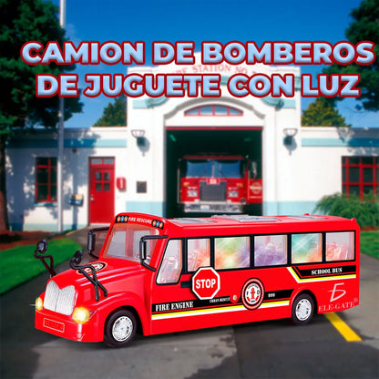Large Plastic ELEGATE Fire Truck Educational Fun for Kids Model JUG.Q29-4