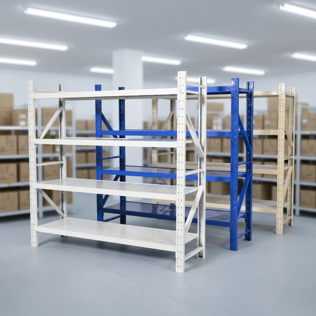 Industrial Supermarket Mezzanine Rack Stacking Pallet Racking Metal Storage Rack with Powder Coating