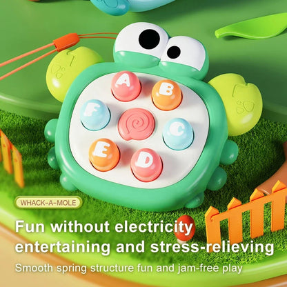 Duck in the Palm Whack-a-mole Decompression Toy Baby Puzzle Fun Press Press Baby Mini Cute Interactive Puzzle Machine