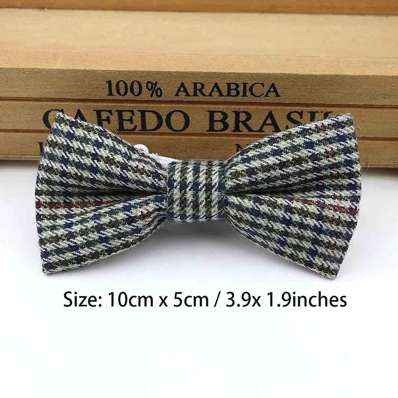 Children Wool Bow Tie Baby Boys Butterfly Skinny Bowtie Single Layer Child Bowties Gravatas Borboleta Collar Kids Ties