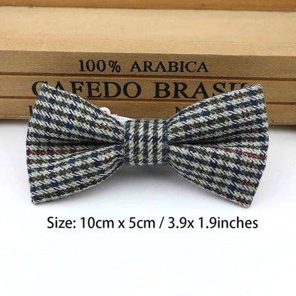Children Wool Bow Tie Baby Boys Butterfly Skinny Bowtie Single Layer Child Bowties Gravatas Borboleta Collar Kids Ties