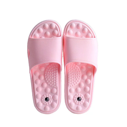 Greatslides Yellow Massage Slippers,Women Flat Bedroom Slippers Custom Logo Slides Sandals Manufacturer