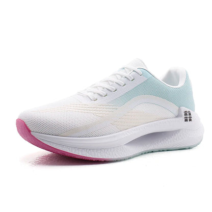 Brand Logo Custom Men Fashion Casual Sports Sneakers Mesh Breathable Lightweight Running Jogging Marathon Shoes for Women