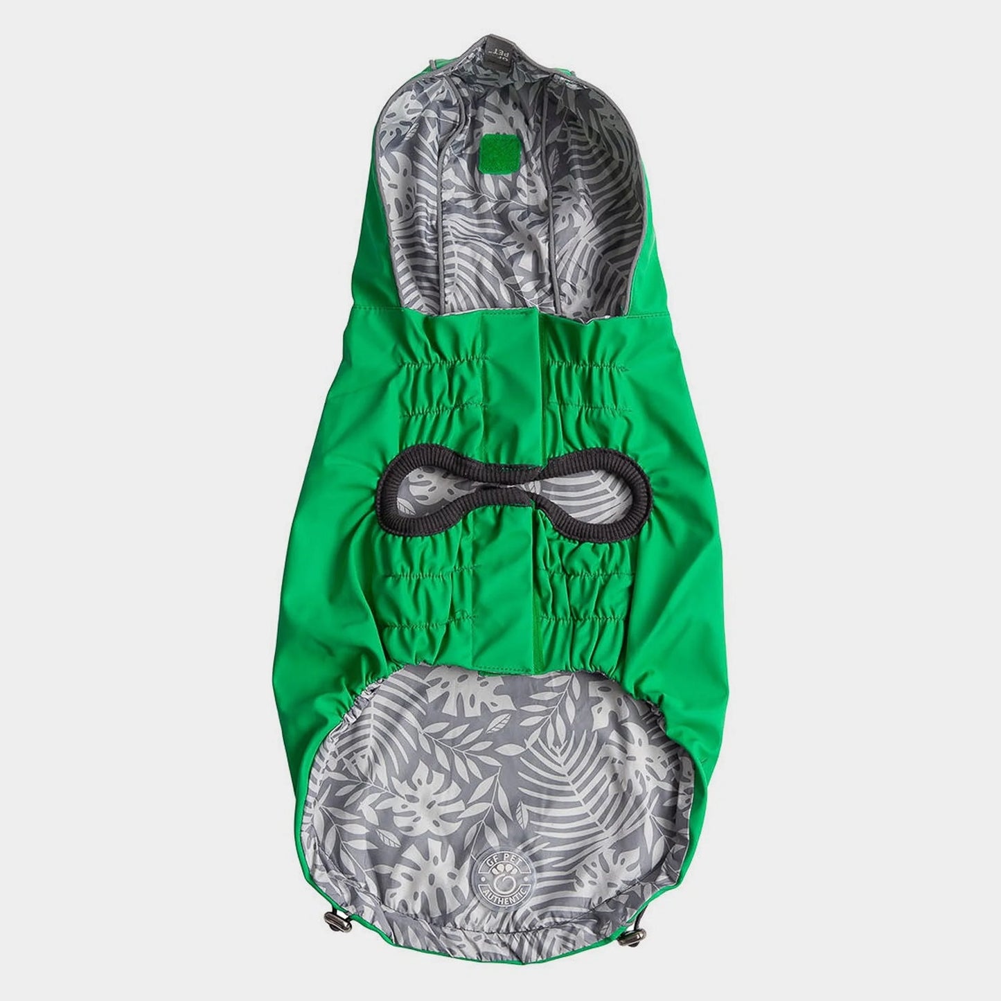 TD GF Elegant Reversible ElastoFit Raincoat for Cats XS Size Breathable Bamboo Latex Material Free Sample Rainy Pet Clothes