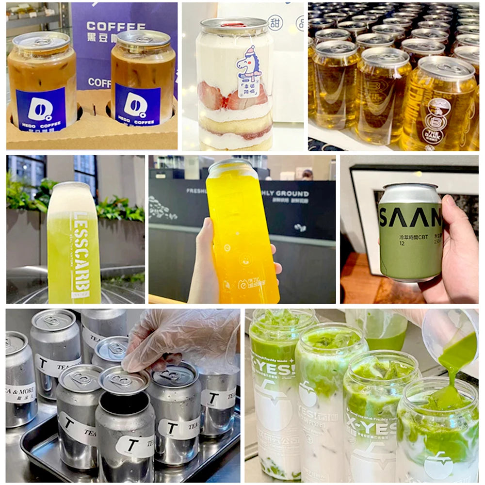 Pop Soda Can Sealer Machine Automatic Pet Can Sealer Machine