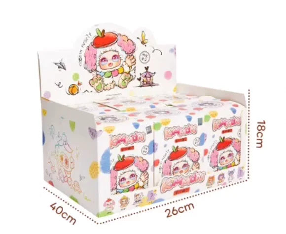 In Stock 100% Official 6PCS/Box Kimmon Regain Myself Series Blind Boxes Kawaii Vinyl Plush Keychains Cute Dolls Decorative Toys