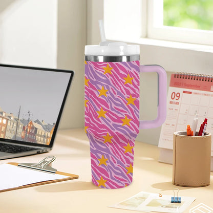 40oz 3D Printed Vacuum Flask Bottle Big Capacity for Travel Business Christmas Gifts Flex Cover Great for Keeping Cold US