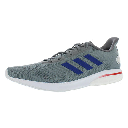 For Unisex Supernova Running Shoes Grey Three/Royal Blue/Footwear White Vietnam Model MSS-H01294 | 100% Authentic
