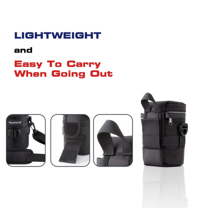 Factory Price Durable Camera Lens Bags Quality Guarantee Camera Lens Case Pouch Bag Small Lens Bag