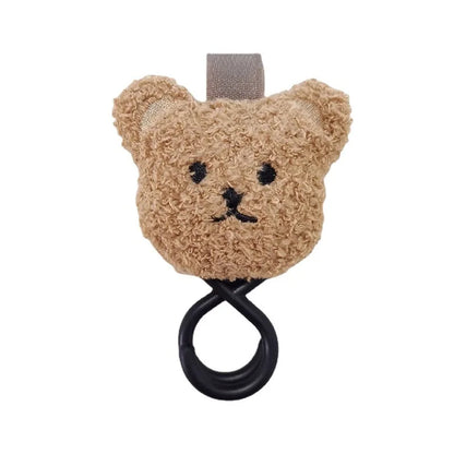 Korean Wind Bear Design Universal Stroller Hooks Mommy Handbag Hooks for Baby Supplies