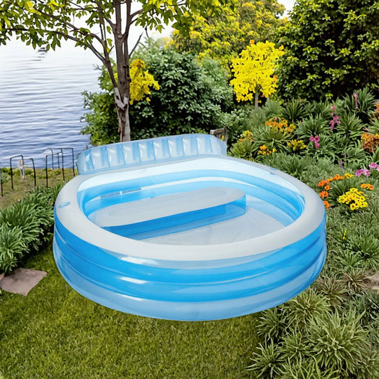 Swimming Pool Inflatable Lounge Pool for Baby Kids Children PVC Material 7MM/5MM Thickness