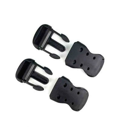 Customized Color Plastic 25mm Eco-friendly Adjustable Quick Release Buckle Webbing Hardware for Luggage Bags Belt Strap Slide