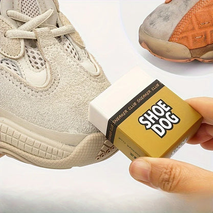 2Pcs Suede Shoe Cleaner Rubber Eraser - Non-electric Stain Remover for Sneakers, Clothing, Glass, Walls, Floors, Furniture