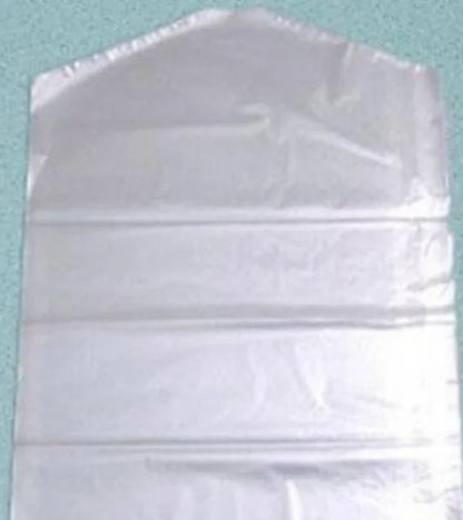 Customized Wholesale Big Personalized Waterproof  White Plastic clear  Garment Packing Dust Cover Bags Rolling