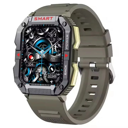 Yk01 Hd 1.83 Inch Ips Screen All Day Heart Rate Detection Bt Sports Smartwatch Multi-language Push 300 Mah Battery Smart Watch