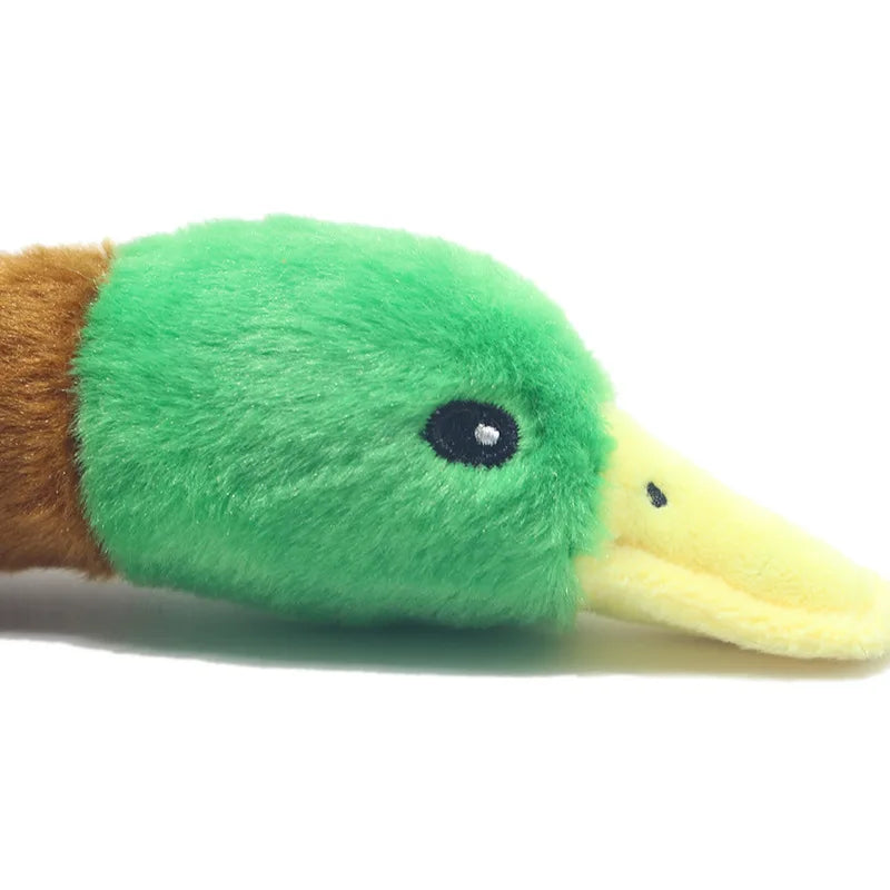 Cute Plush Duck Dogs Squeak Toys Funny Pet Play Intereactive Chew Toy for Small Medium Dog Pets Supplies Accessories