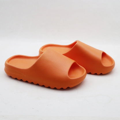 Custom Logo Soft EVA Foam Thick Sole Lightweight Anti-Slip Breathable Open-Toe Arch Support Waterproof Slippers Slides for Men