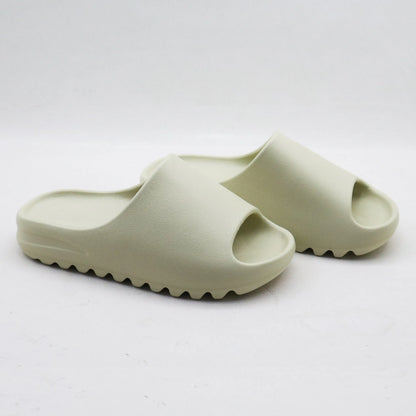 Custom Logo Soft EVA Foam Thick Sole Lightweight Anti-Slip Breathable Open-Toe Arch Support Waterproof Slippers Slides for Men