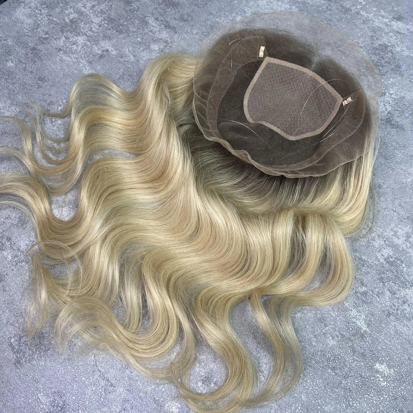 Ready to Ship Factory Hair Unit European Virgin Cuticle 100% European Human Hair Silk Base Topper for Women Hair Toupees