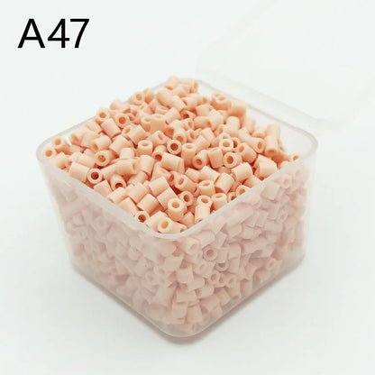 2.6mm Mini Beads/1200pcs/Box Packing Hama Beads Easy to Store For Kids Perler Iron Beads Fuse Handmade Gift Children Toy