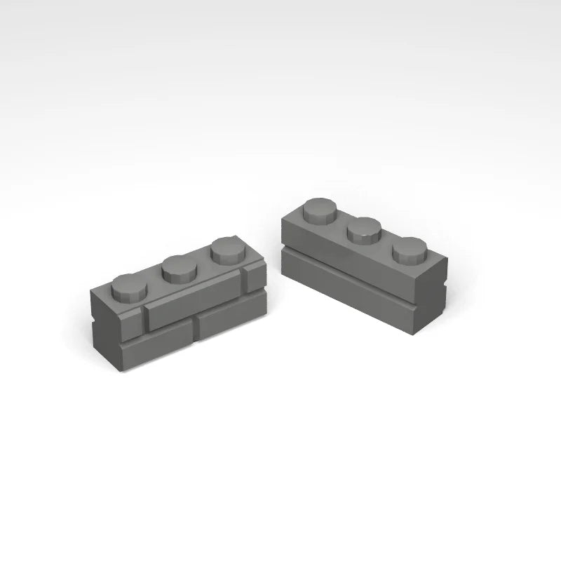 Masonry Profile Bricks Set Plastic ABS Building Blocks Construction Toy for Wall Building Diverse Bulk Toy Kit Compatible Major