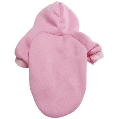Hot-selling Blank Large Dog Hoodie Customizable Windproof Cartoon Design Warm Fleece Pet Sweatshirt Oversized Summer Multiple