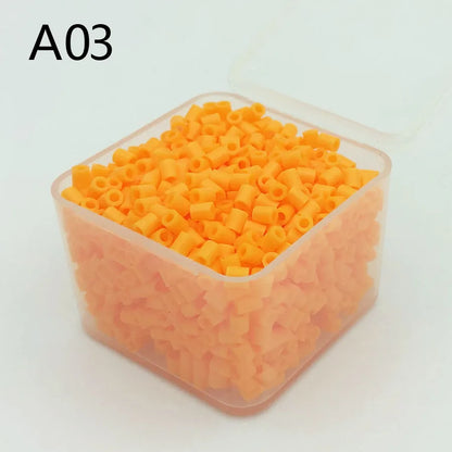 2.6mm Mini Beads/1200pcs/Box Packing Hama Beads Easy to Store For Kids Perler Iron Beads Fuse Handmade Gift Children Toy