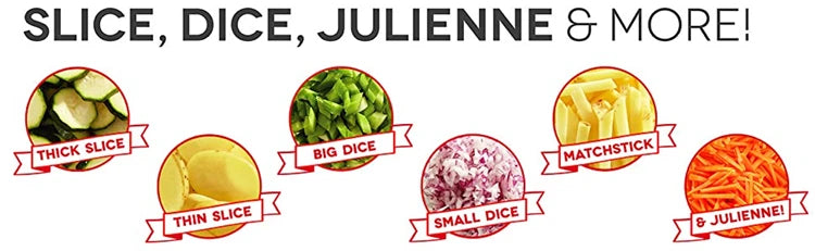 LMETJMA Verstellbarer Mandolinenschneider aus Edelstahl, Gemüseschneider für Julienne-Näher, sicherer Gemüseschneider für Zwiebeln und Karotten KC0420