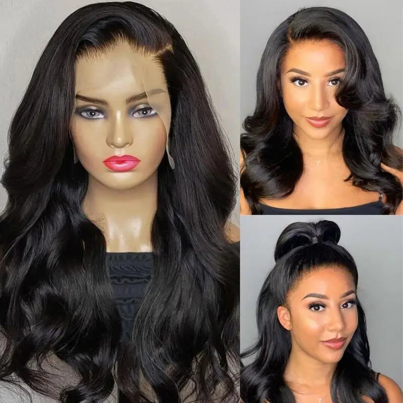 Raw Cambodian Hair Natural Human Hair Wig 13X4 Hd Lace Front Wigs 10A Grade Luxury Body Wave Wig for Black Women