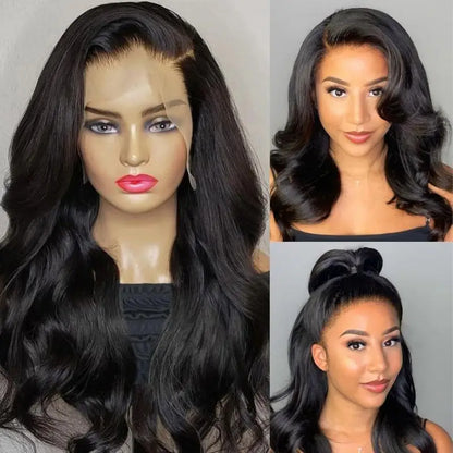 Raw Cambodian Hair Natural Human Hair Wig 13X4 Hd Lace Front Wigs 10A Grade Luxury Body Wave Wig for Black Women