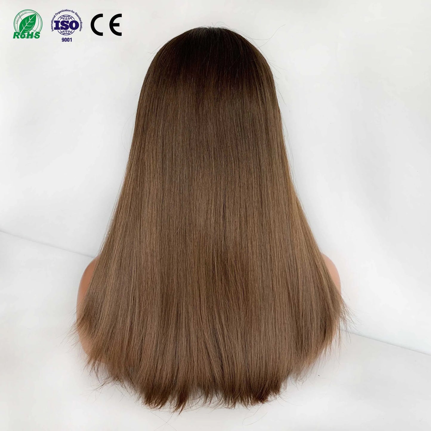 Fasimei Factory Luxury Human Hair Russian Hair Jewish Wig Natural Wavy Lace  Top Jewish Kosher Wig