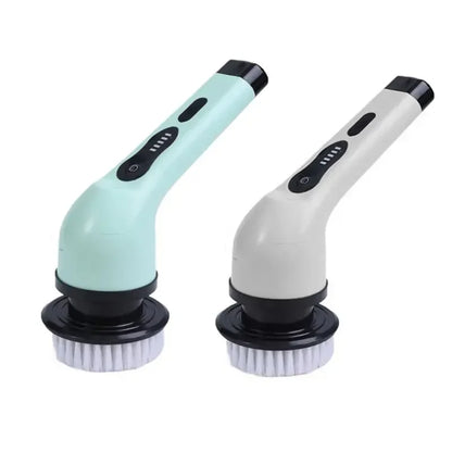 9in1 Electric Washer Cordless Electric Cleaning Brush Cleaning Bathroom Long Handle 9 Brush Heads Electric Rotating Washer