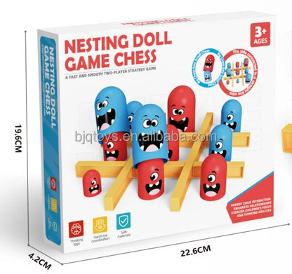 BJQ Intellect Game Tic Tac Toe Game Wisdom Battle Intelligence Table Games Educational Toy for Kids Toys