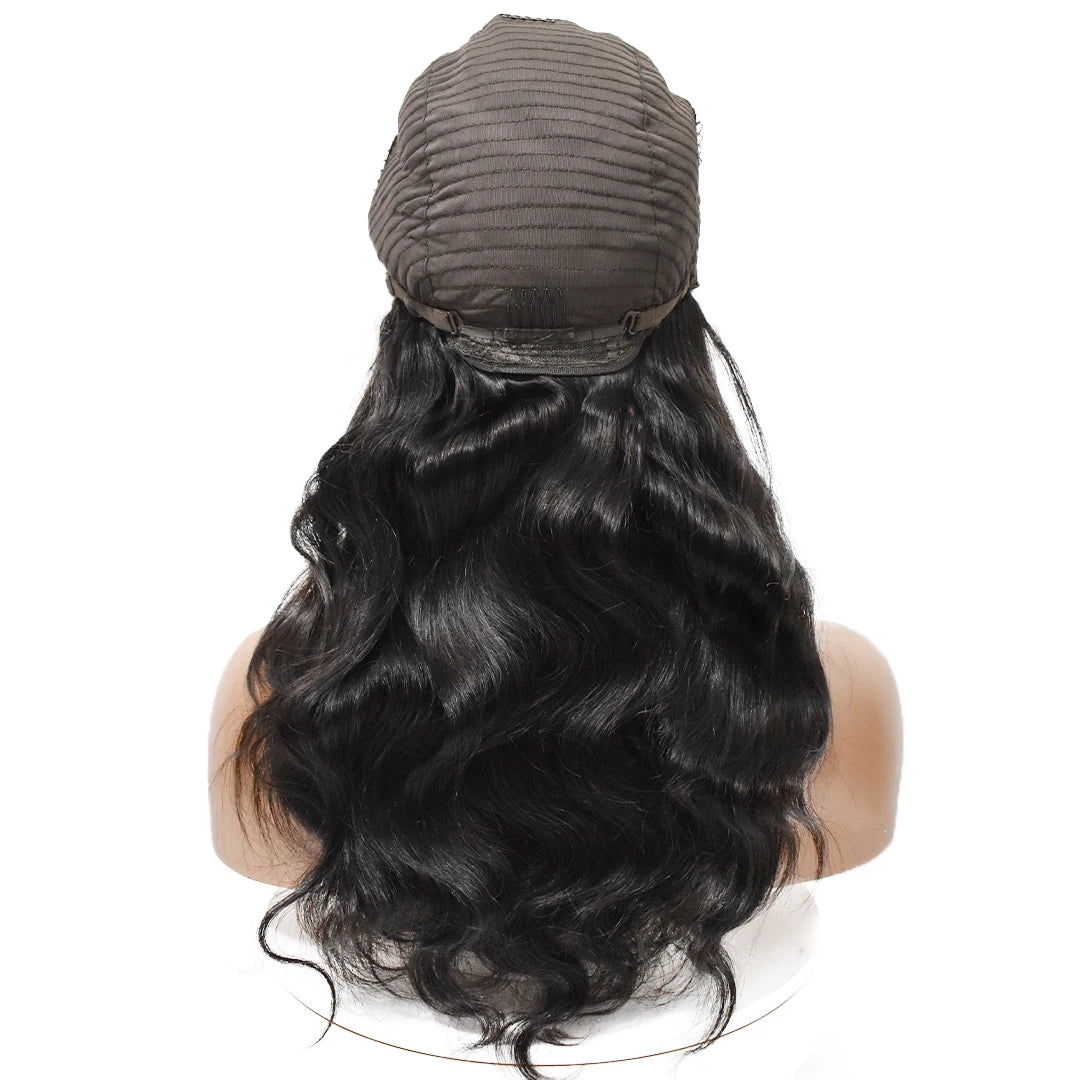 100% Virgin Human Hair Wig Cut From Single Donor 13*4 HD Body Wave Lace Frontal Wig No Tangle No Shedding Hair HD Lace