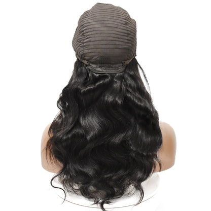100% Virgin Human Hair Wig Cut From Single Donor 13*4 HD Body Wave Lace Frontal Wig No Tangle No Shedding Hair HD Lace
