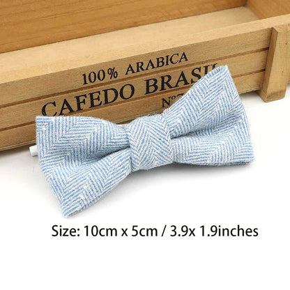 Children Wool Bow Tie Baby Boys Butterfly Skinny Bowtie Single Layer Child Bowties Gravatas Borboleta Collar Kids Ties