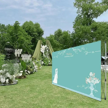 Customizable Christmas Decoration Backdrop Wall Frame and Screen Display Accessories for Shipping From China