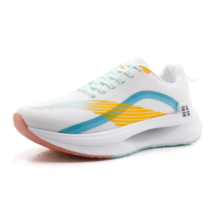 Brand Logo Custom Men Fashion Casual Sports Sneakers Mesh Breathable Lightweight Running Jogging Marathon Shoes for Women