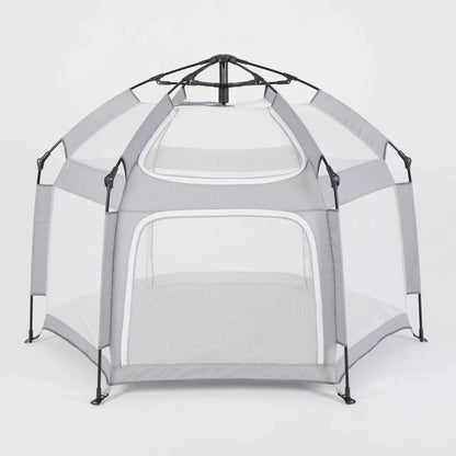 Portable Fully Enclosed Oxford Material Castle Play Tent for Kids Easy Automatic Setup for Camping Beach Outdoor Tours