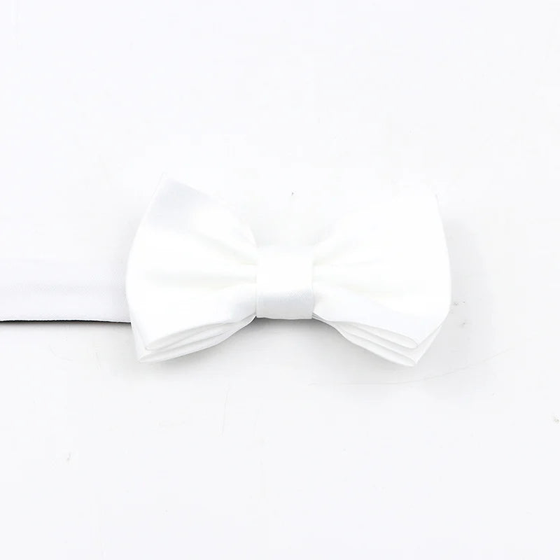 Bowtie for Children Banquet Wedding Party Kids Adjustable Bow Tie Butterfly Knot Black Red White Child Bowties