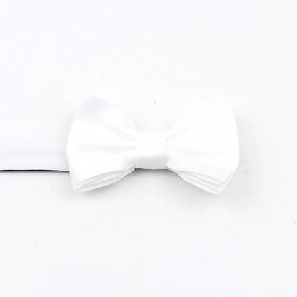 Bowtie for Children Banquet Wedding Party Kids Adjustable Bow Tie Butterfly Knot Black Red White Child Bowties