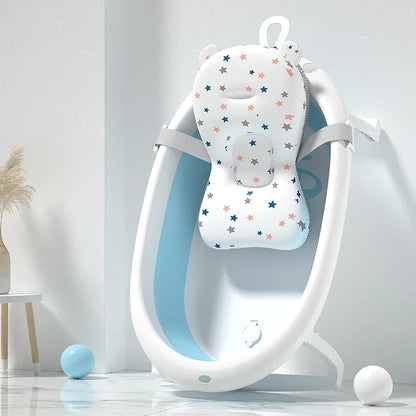 Multifunctional Digital Display Temperature Sensing Foldable Large Baby Bathtub for Newborn Toddler & Infant Home Supplies