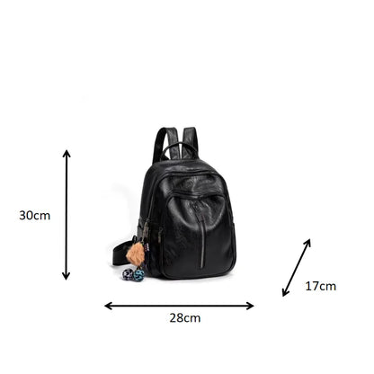 Designer Shoulder Bag Famous for Women Fashion Pu Leather Shoulder Bags High-Capacity Backpack