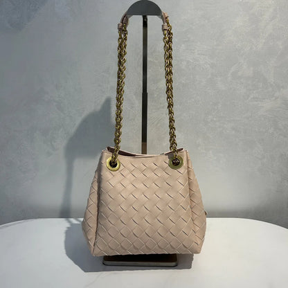 Women Bucket Hobo Bags Lady Underarm Shoulder Bag Crossbody Purse Genuine Leather Top-Handle Tote Handbag