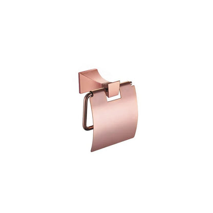 Rose Gold Bathroom Towel Rack Set Wall Mount Bathroom Accessory Set